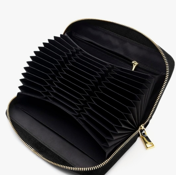 ANDOILT Genuine Leather Wallet for Women Men RFID Blocking Credit Card Holder - Picture 3 of 15